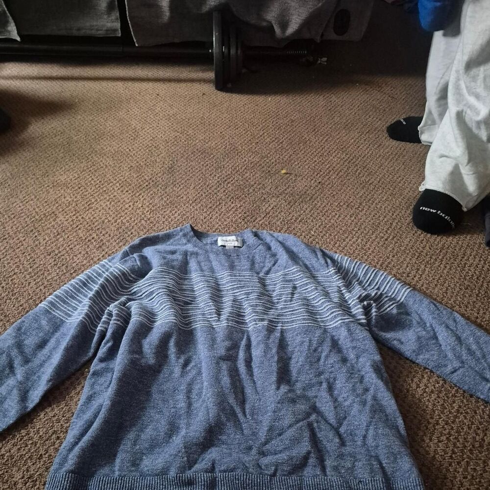 Goodfellow-co Women's Blue and Navy Jumper